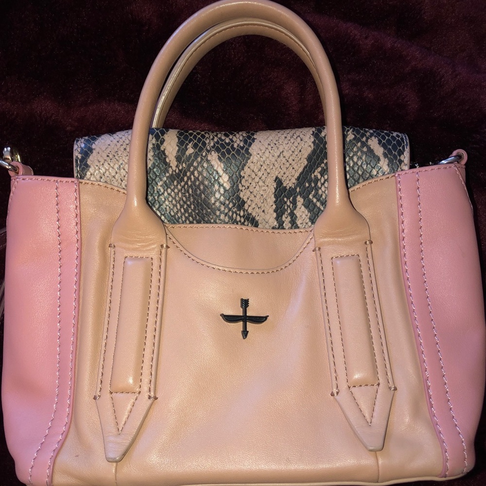 Pour La Victoire “Provence” Colorblock Satchel